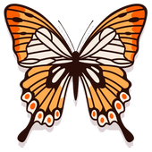 ملصقات فراشات للواتس آب for Whatsapp أيقونة