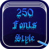 250 Font Style أيقونة