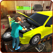 ikon Bengkel Mobil Garasi: Simulator Bengkel Mekanik