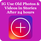 Upload Old Stories Instagram icon