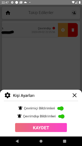 WA Agent-Whatsapp için Çevrimiçi,son görülme takip screenshot 6