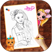 How To Draw Jojo Siwa icon