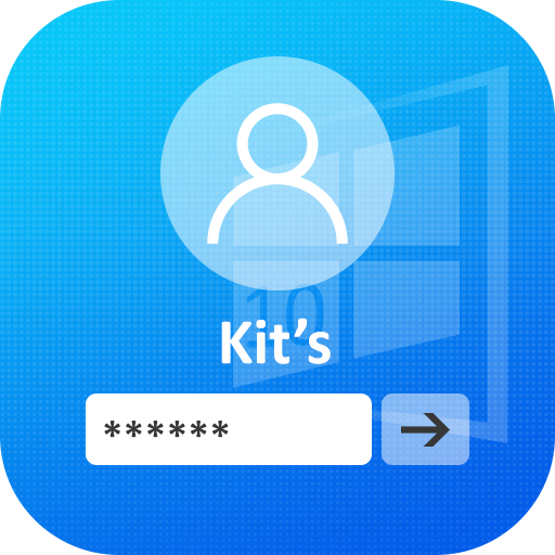 Computer Style Lock Screen for Win 10 Launcher Pro icon