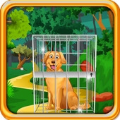 Golden Retriever Dog Escape icon