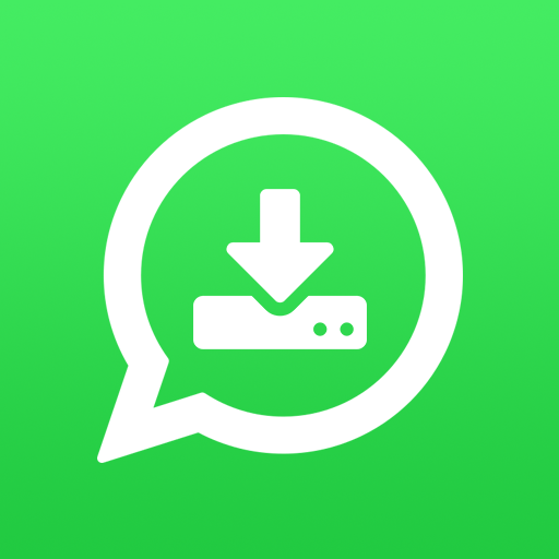 Status Saver- Free whatsapp-status downloader-app icon