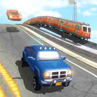 Train Vs Car Racing 2 Player