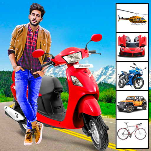 Scooty Photo editor-Car photo Editor icon