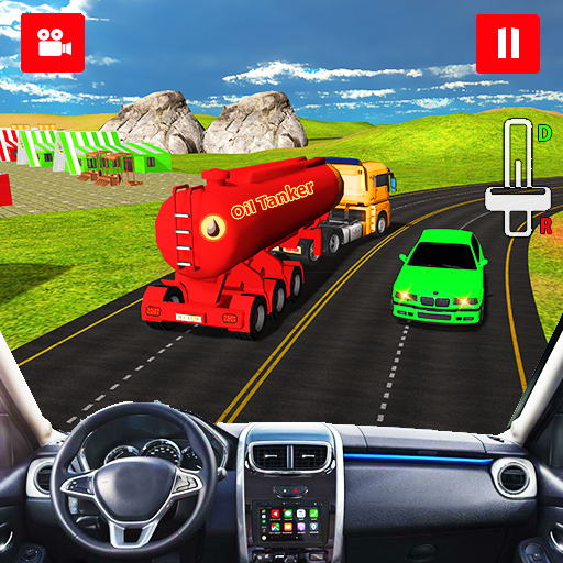 Oil Tanker Usa Truck Driver Transport Cargo 3D 🚚 icon