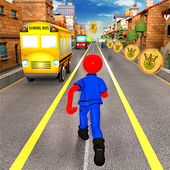 Stickman Subway Run 2019 icon