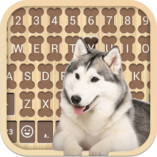 Husky Dog Emoji Keyboard icon
