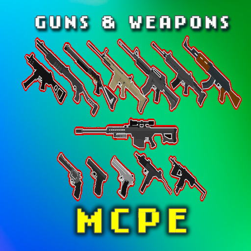 🔫 MCPE 3D Guns &amp; Weapon Mod icon