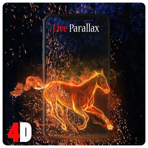 4D Live Parallax Wallpapers 3D &amp; 4K/HD Backgrounds icon