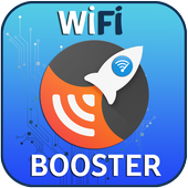WiFi Signal Booster- WiFi Extander: simulated 2019 icon