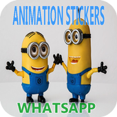 Animation 3D Sticker For Whatsapp icon