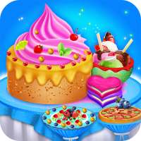 Cake Make: Food Cooking Game for Girls