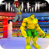 Superstar Wrestling Superhero Fight icon