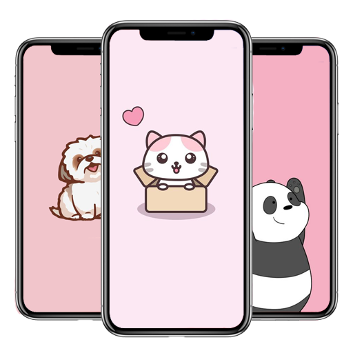 Cute Animal Cartoon Wallpaper icon