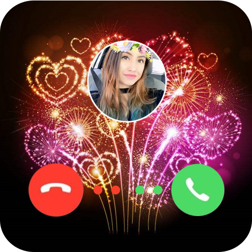 Lovely Call Screen - Flash Color Phone Screen icon