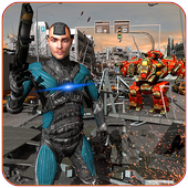 Futuristic Robots War – City Robot Shoot icon