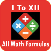 ikon 1 to 12th Math Formulas