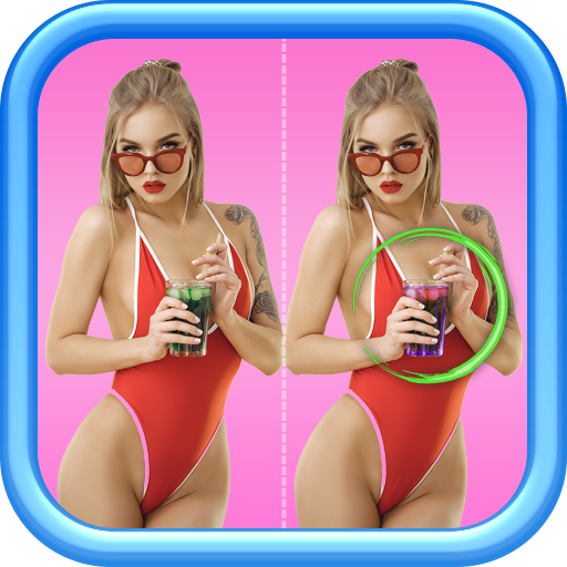 Find The Difference. What's the Difference Spot it icon