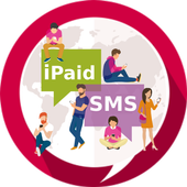 International SMS icon