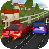Impossible  Chained Cars Racing Challenge icon