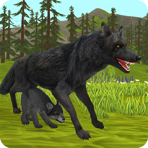 Wolf Sim Game Wolf Animal Game icon