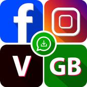 All Social Media site : Social Networks App icon