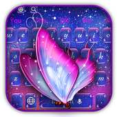 Colorful Starry Butterfly Keyboard on 9Apps