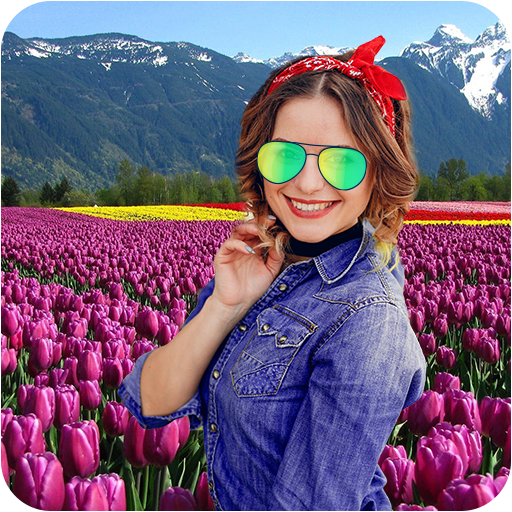 Flower Photo Background Changer icon