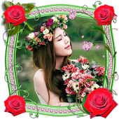 Flower Photo Frame 2018 -  Rose Photo Frame 2018 icon