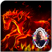 Fire Photo Frame 🔥 icon