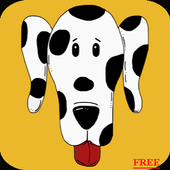 jump dog run3d أيقونة