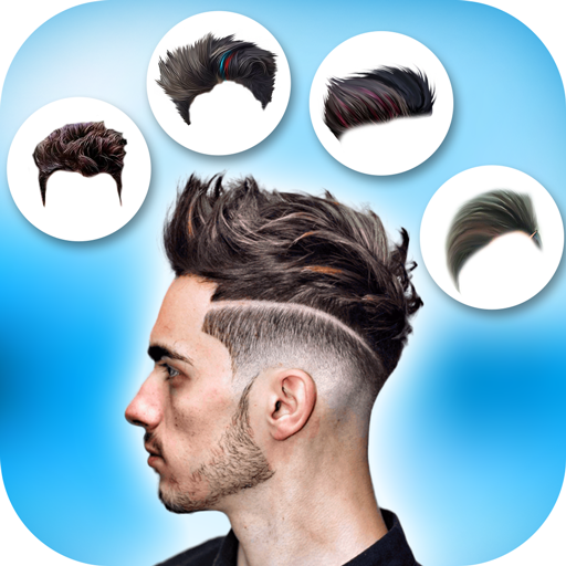 Boy Hairstyle Camera icon