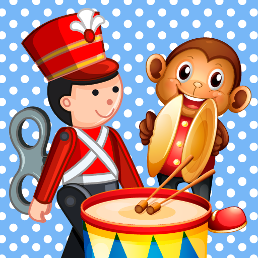 Puzzles for kids with animals icon