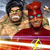 Incredible Flash hero: Speed hero Flash games icon