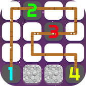 Sequence Number Chain Connect All icon