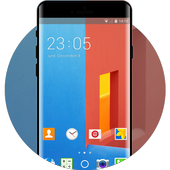 Theme for samsung galaxy note abstract wallpaper icon