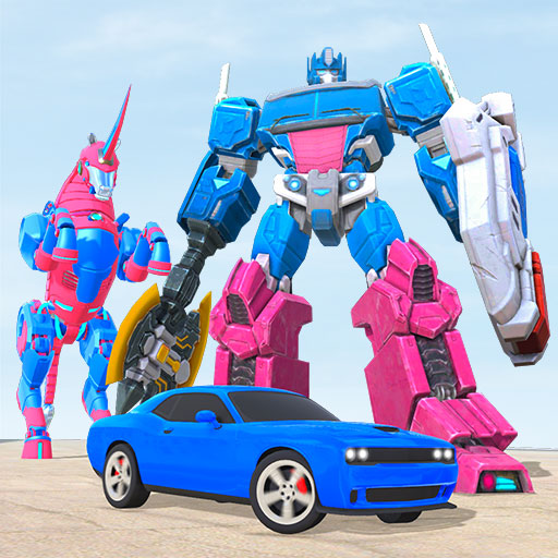 Spider Robot Car Transform 3D icon