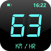 Digital Speedometer - HUD View Offline أيقونة