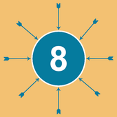 Point Arrow - Spinning Circle Archery Master Game icon