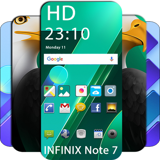 Infinix Note 7 Wallpaper &amp; Launcher 2020 icon
