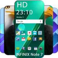 Infinix Note 7 Wallpaper & Launcher 2020