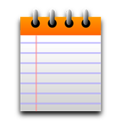 Simple note pad icon