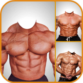Bodybuilding Photo Frame Editor أيقونة