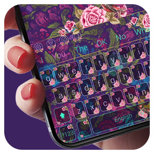 Vintage Classic Rose Keyboard icon