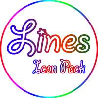 Color lines - Icon Pack on 9Apps