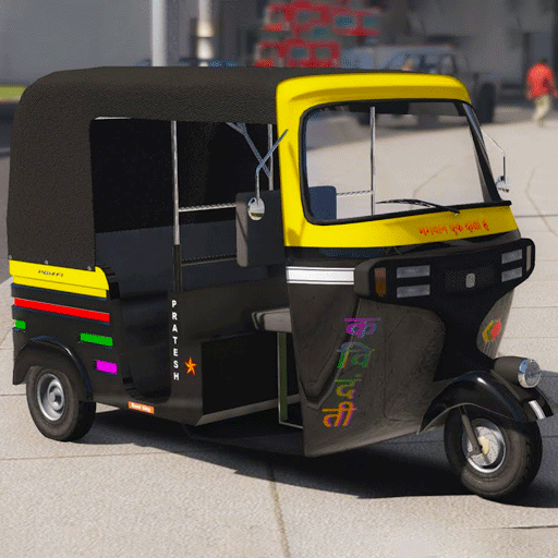 Indian Modern Rickshaw Games icon
