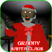 Scary Granny Santa Claus (No Ads) icon